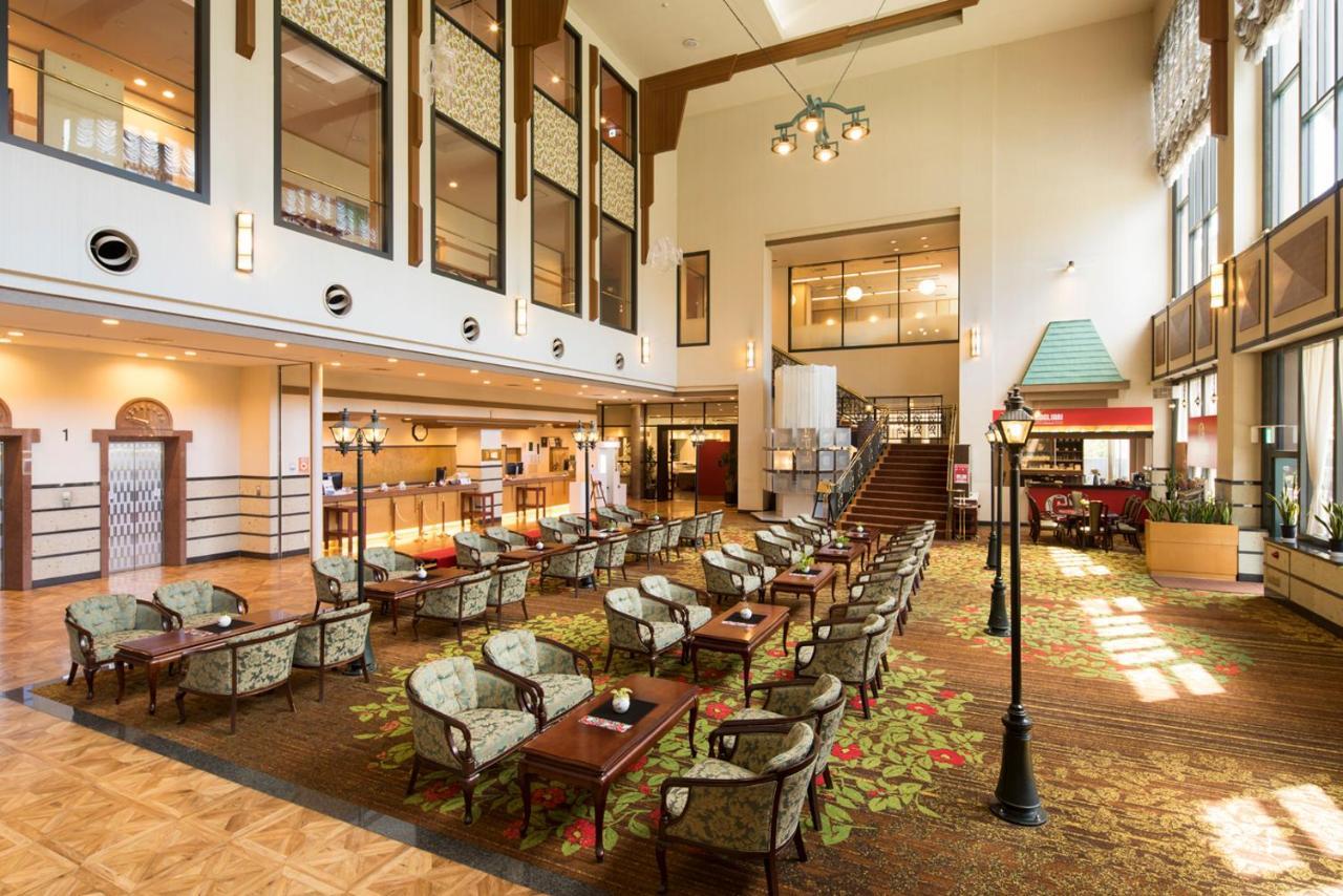 Hotel Tsubakikan Honkan Matsuyama  Bagian luar foto